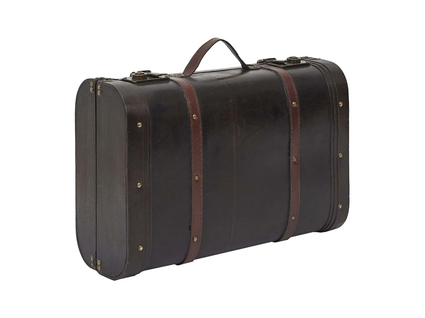 Malle Vintage Deco X2 Marron