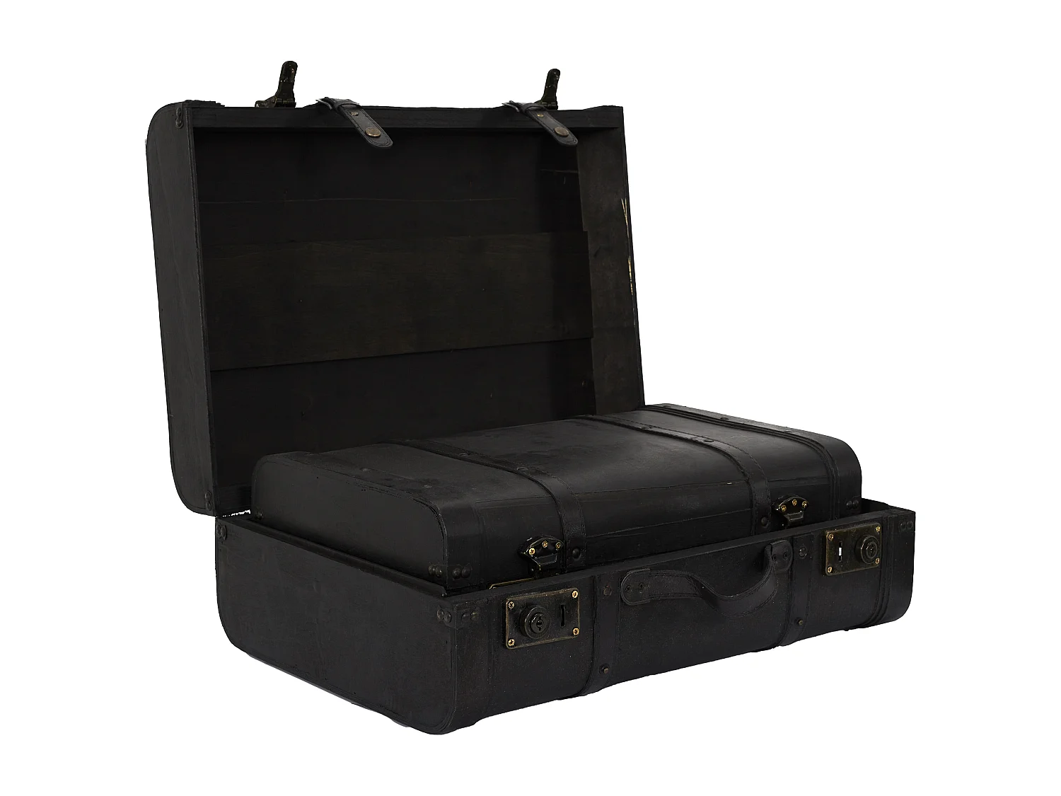 Malle Vintage Deco X2 Marron