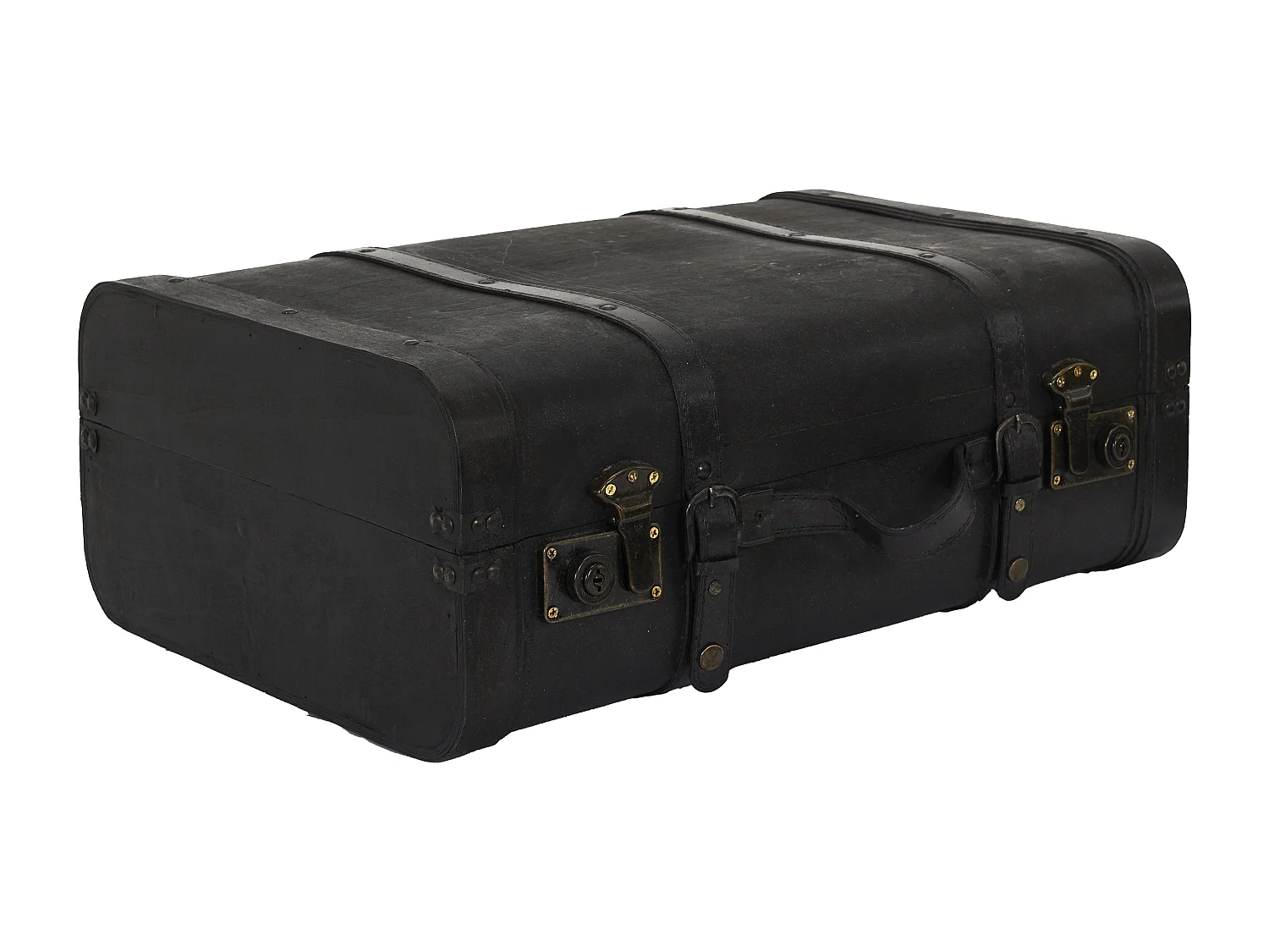 Malle Vintage Deco X2 Marron