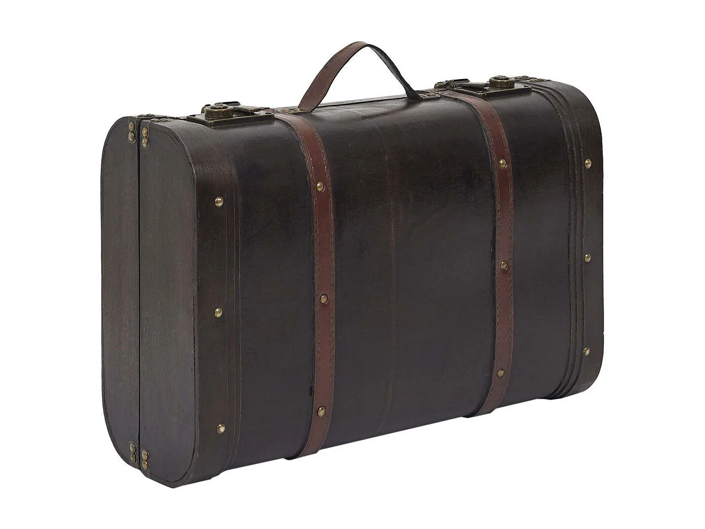 Malle Vintage Deco X2 Marron