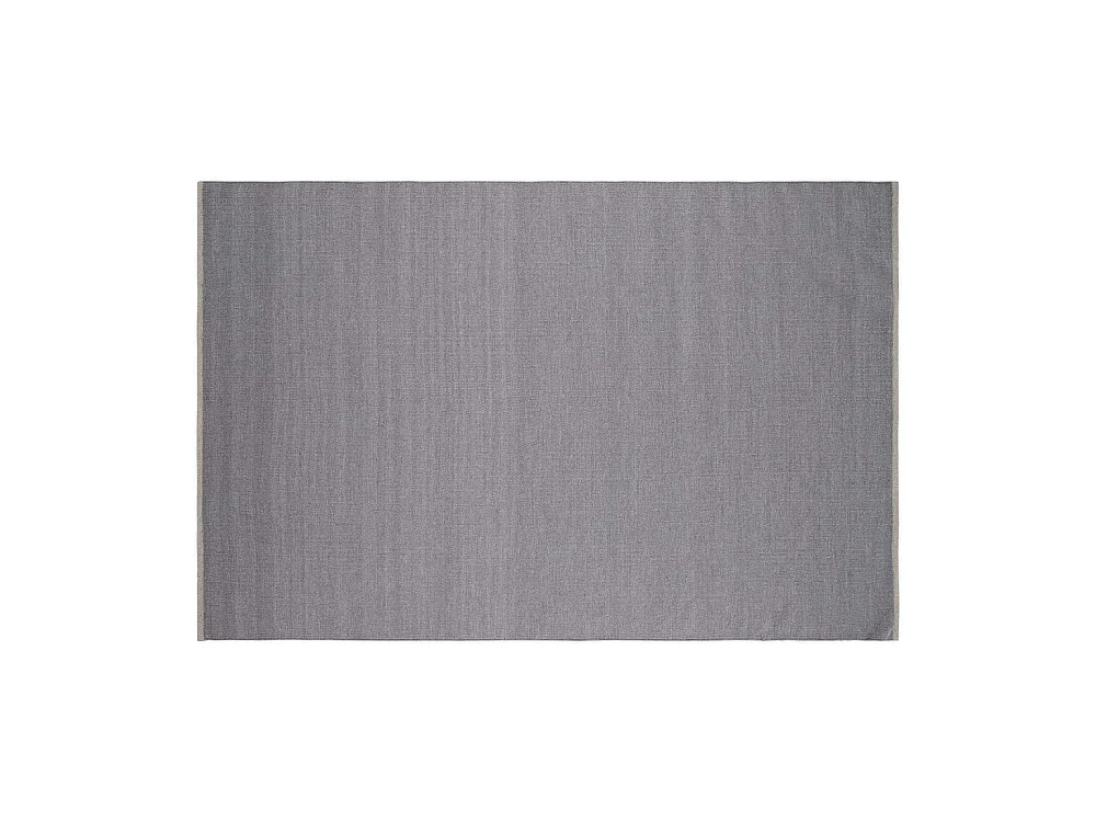 Tapis en coton et laine gris clair Jaipur 300 x 200 cm