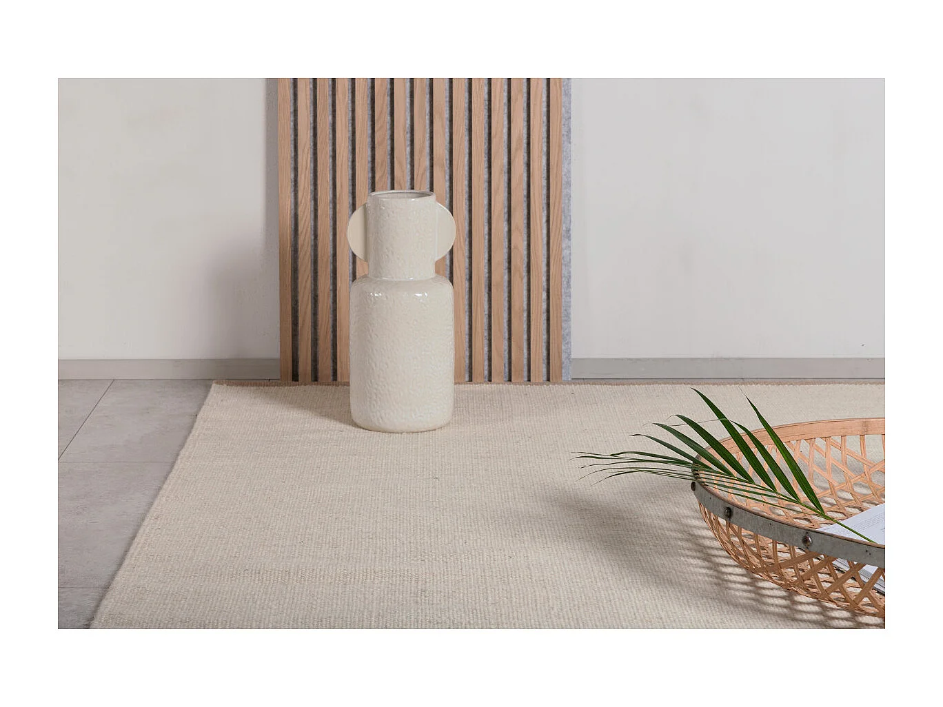 Tapis Déco "Jaipur" 200x300cm Beige