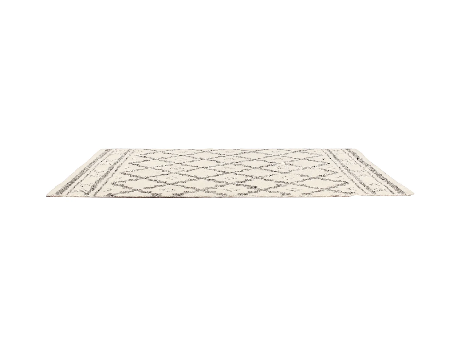 Tapis Mirage 120x170cm Blanc, Beige