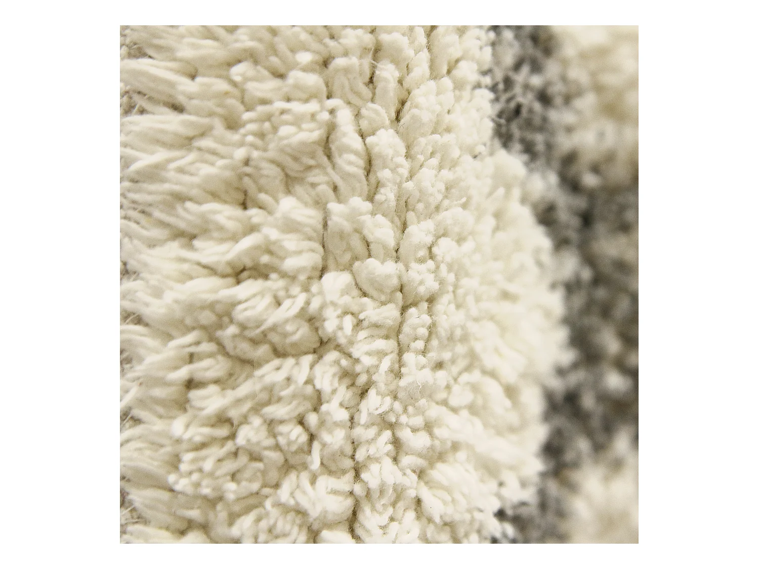 Tapis Mirage 120x170cm Blanc, Beige