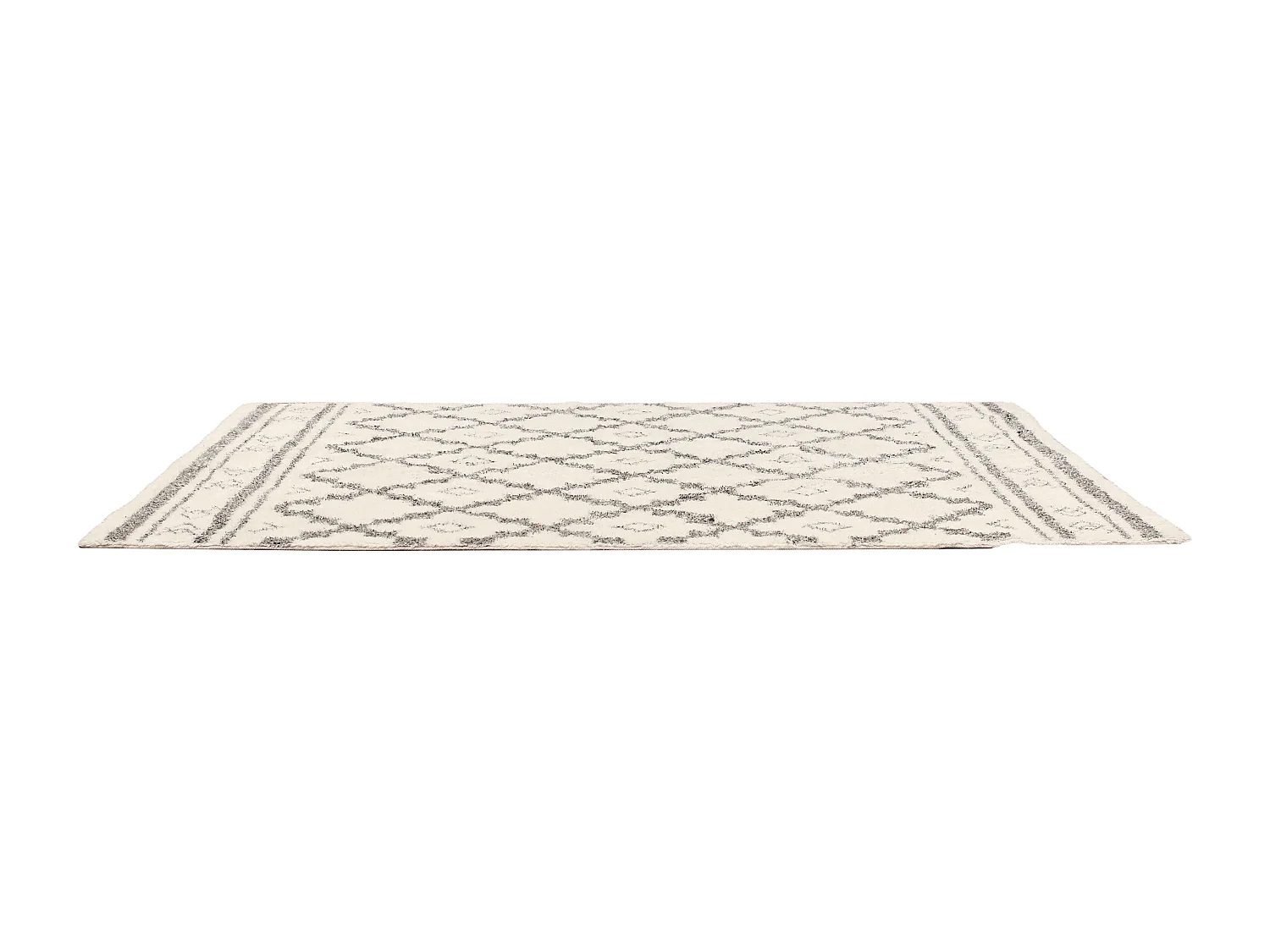 Tapis Mirage 120x170cm Blanc, Beige