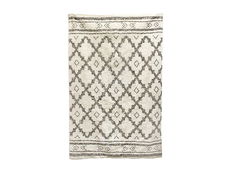 Tapis Mirage 120x170cm Blanc, Beige