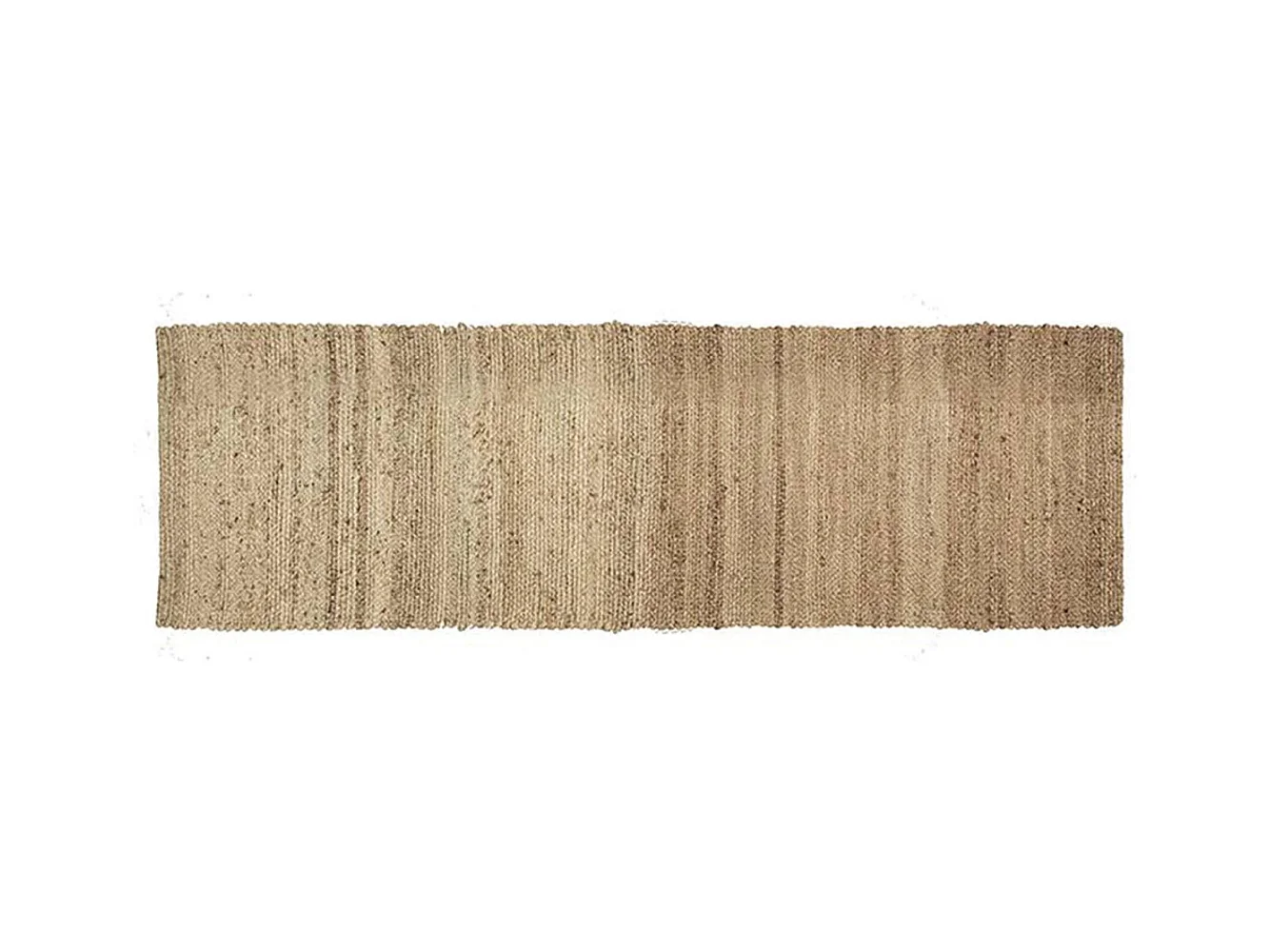Tapis en jute naturelle Uni Jarod 200 x 60 cm
