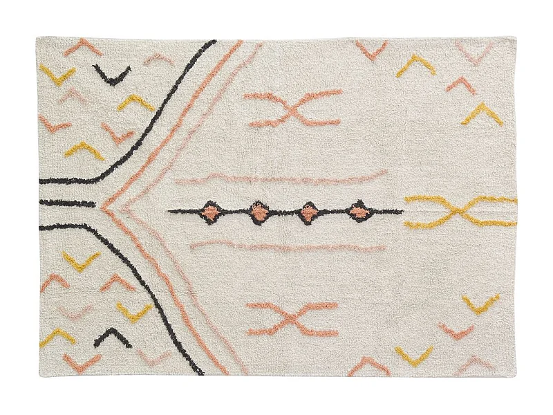 Tapis en coton tufté