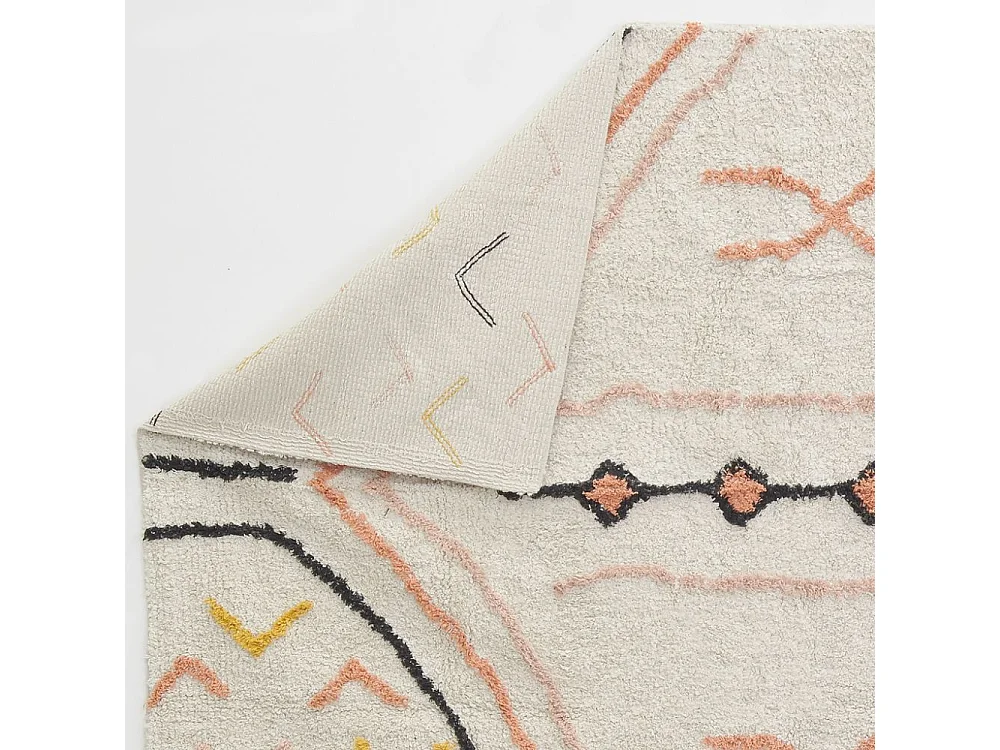 Tapis en coton tufté