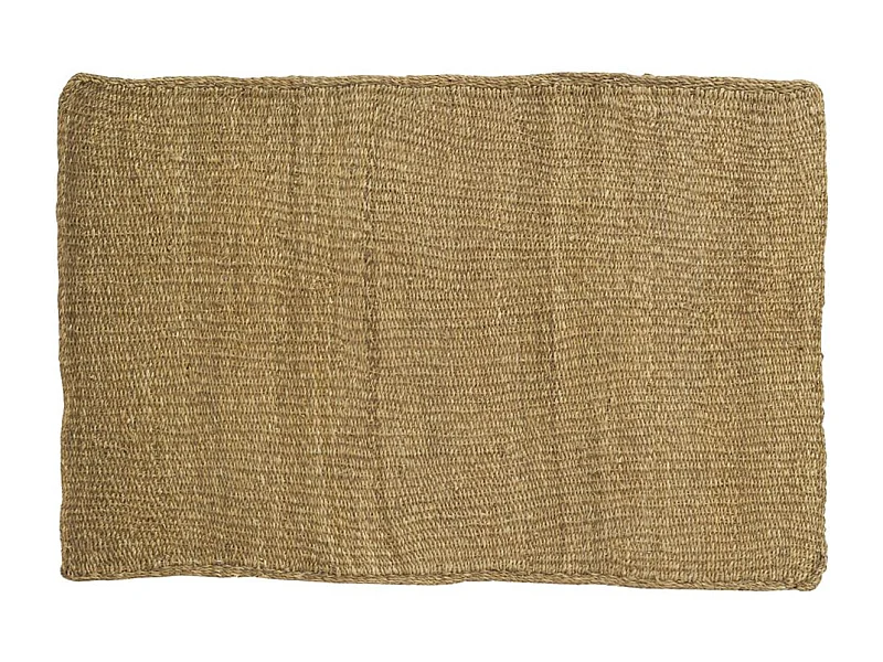 Tapis rectangulaire en jonc naturel