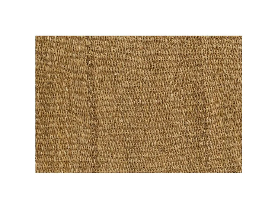 Tapis rectangulaire en jonc naturel