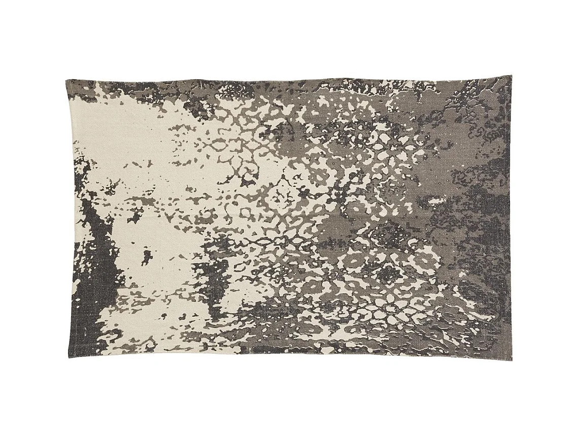 Tapis en coton délavé à motifs 150 x 90 cm