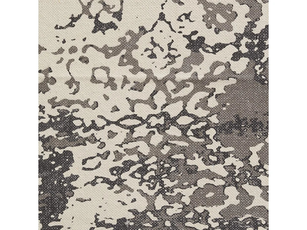 Tapis en coton délavé à motifs 150 x 90 cm