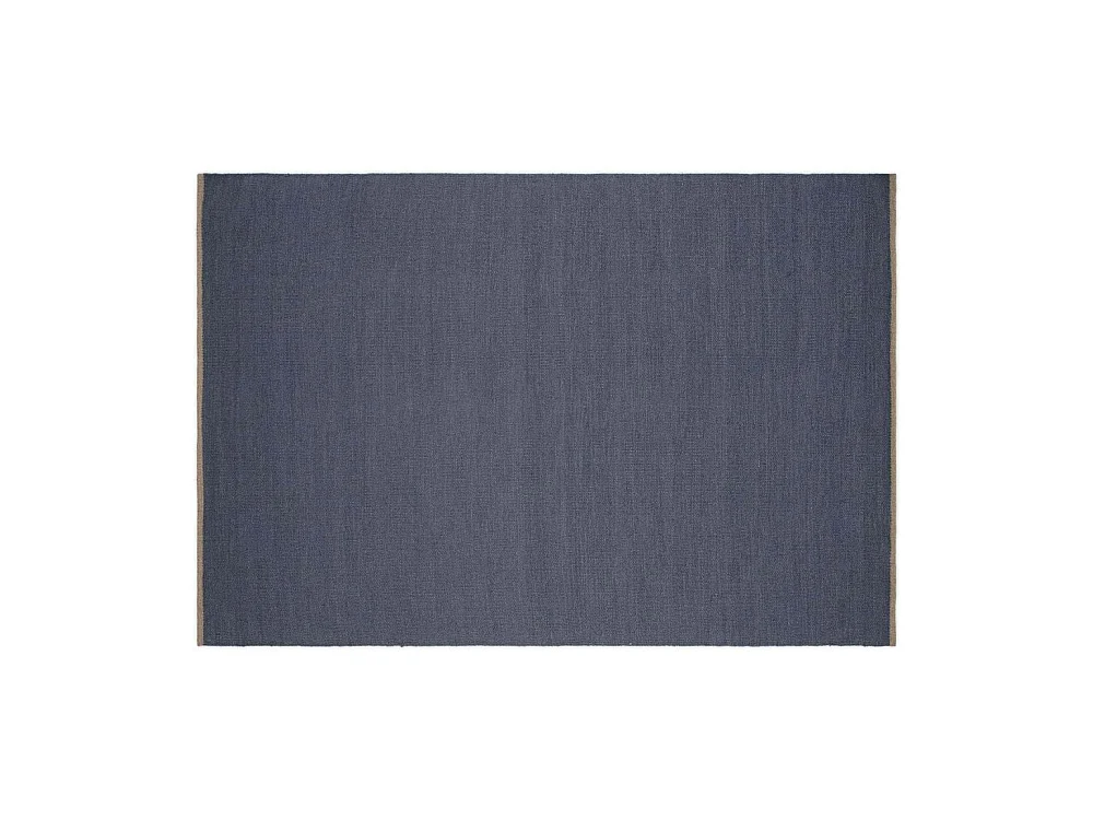 Teppich aus Baumwolle und Wolle blau Jaipur 300 x 200 cm