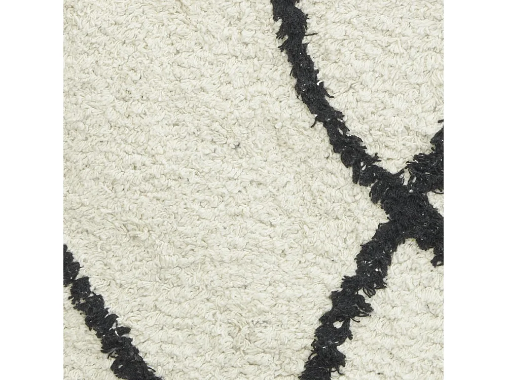 Tapis en coton Visage abstrait 180 x 120 cm