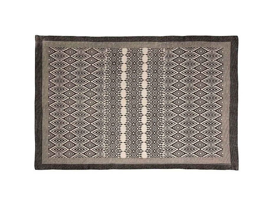 Tapis ethnique en coton