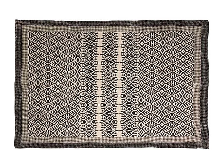 Tapis ethnique en coton