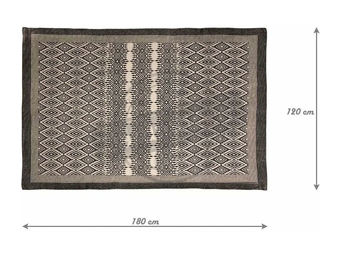 Tapis ethnique en coton