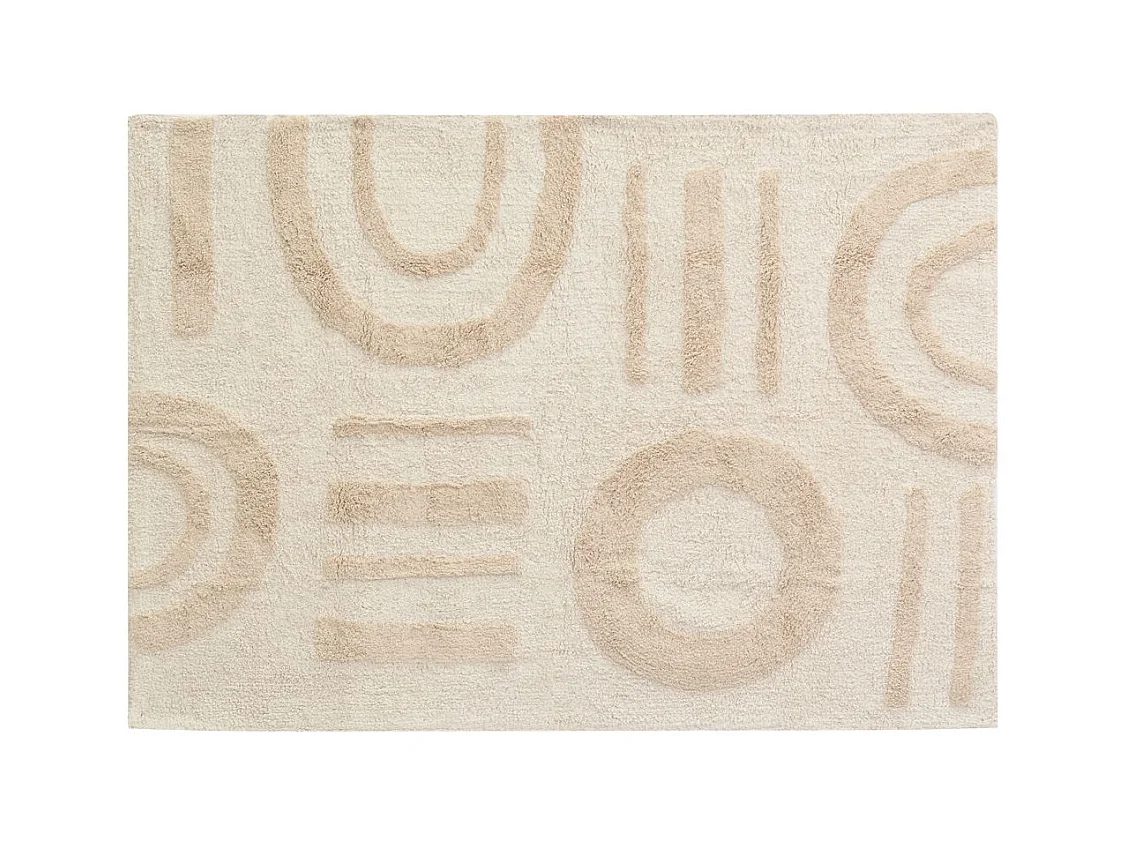 Tapis en coton tufté