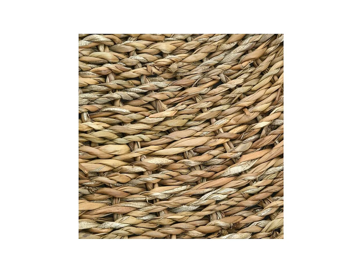 Tapis rond en jonc de mer naturel Siz Diamètre 120cm