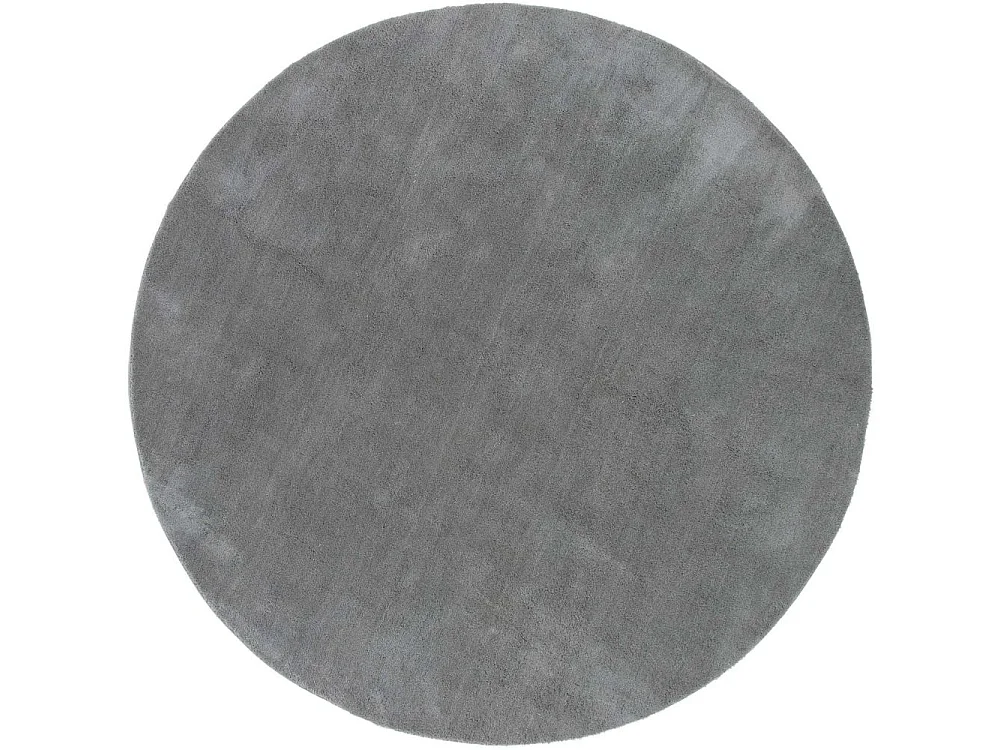 Tapis Déco Rond "Undra" 200cm Argent