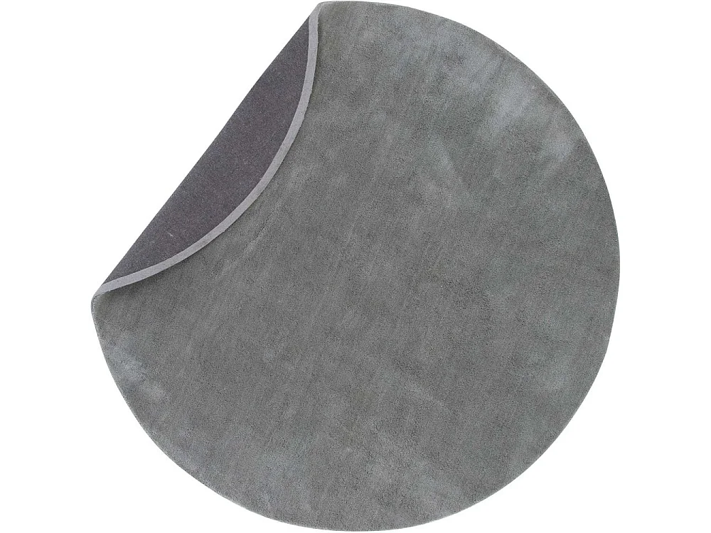 Tapis Déco Rond "Undra" 200cm Argent