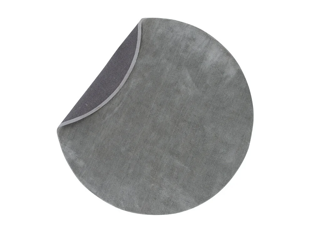 Tapis Déco Rond "Undra" 200cm Argent