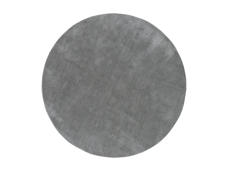 Tapis Déco Rond "Undra" 200cm Argent