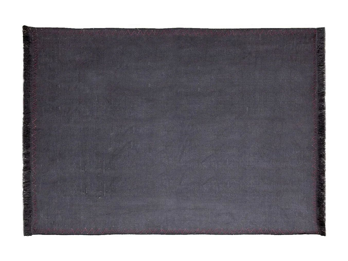 Tapis en coton à franges