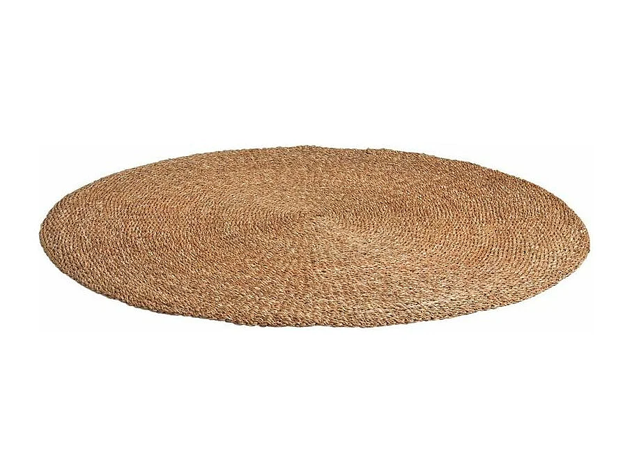 Tapis rond en jonc de mer naturel Siz Diamètre 150cm