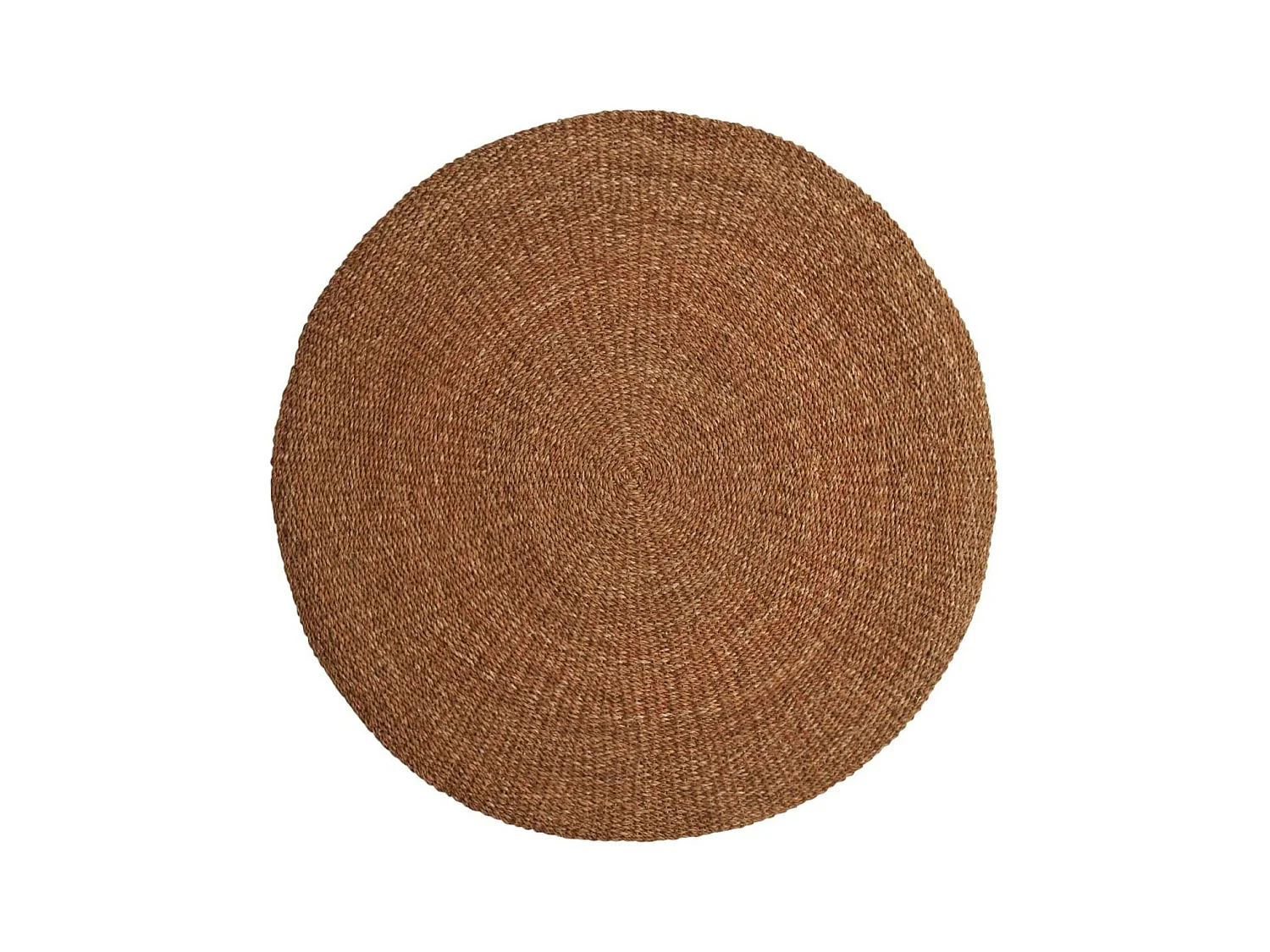 Tapis rond en jonc de mer naturel Siz Diamètre 180cm