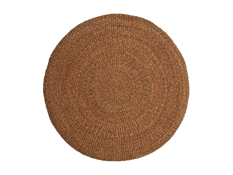 Tapis rond en jonc de mer naturel Siz Diamètre 180cm