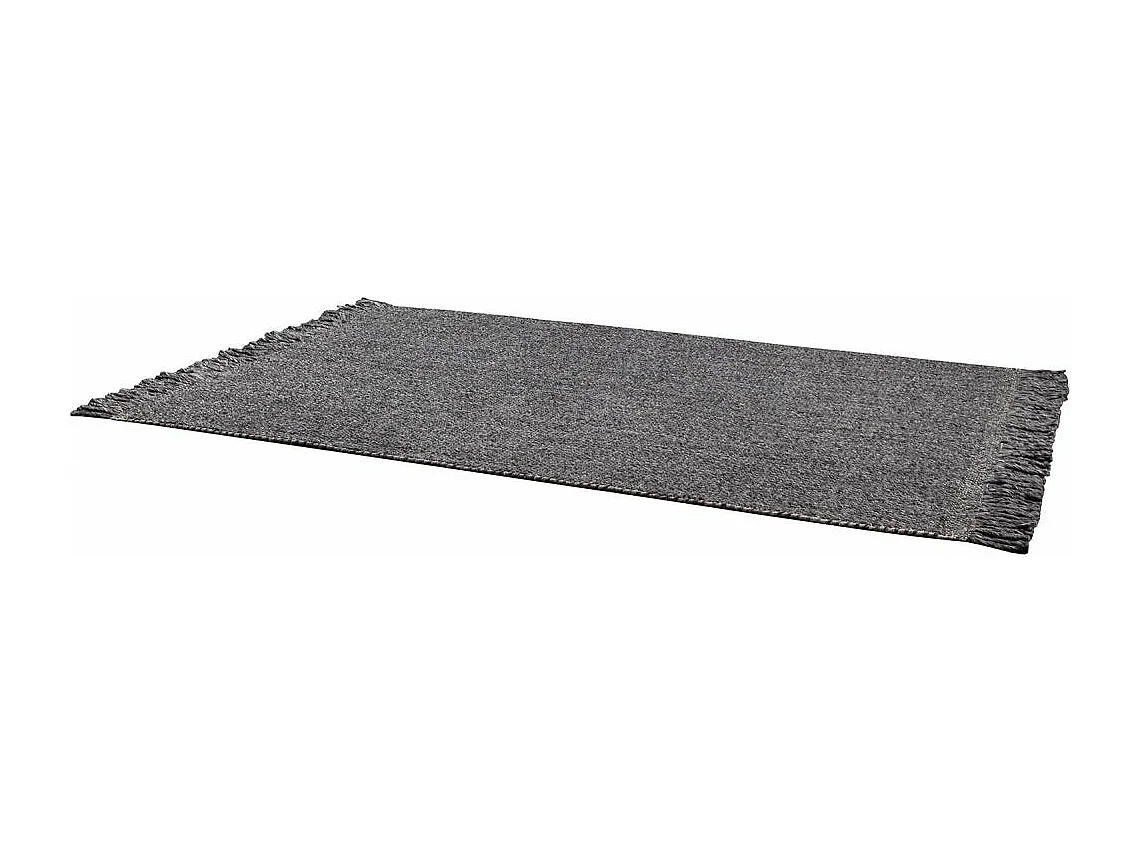 Tapis en laine gris Kulti 170 x 120 cm