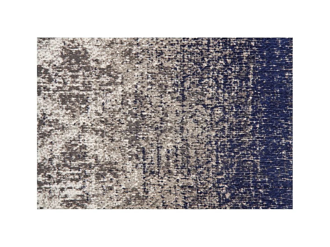 Tapis jacquard bleu 230 cm