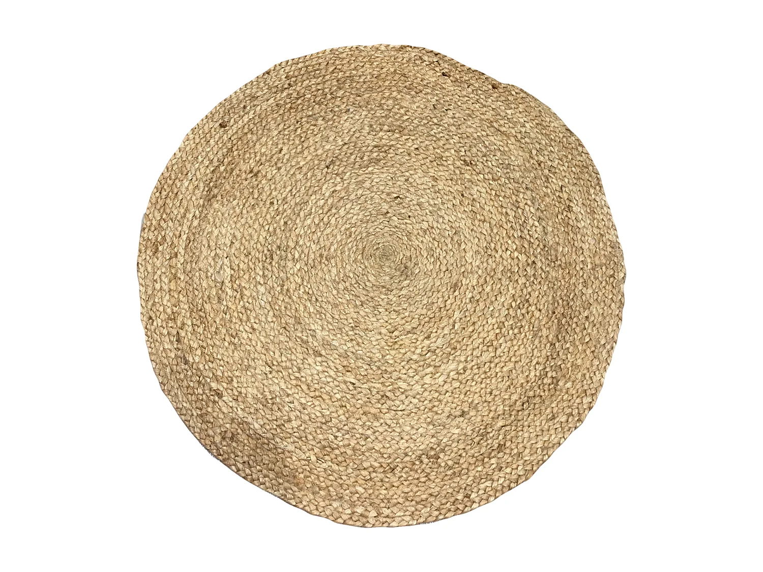 Tapis Rond Jute 120cm Beige