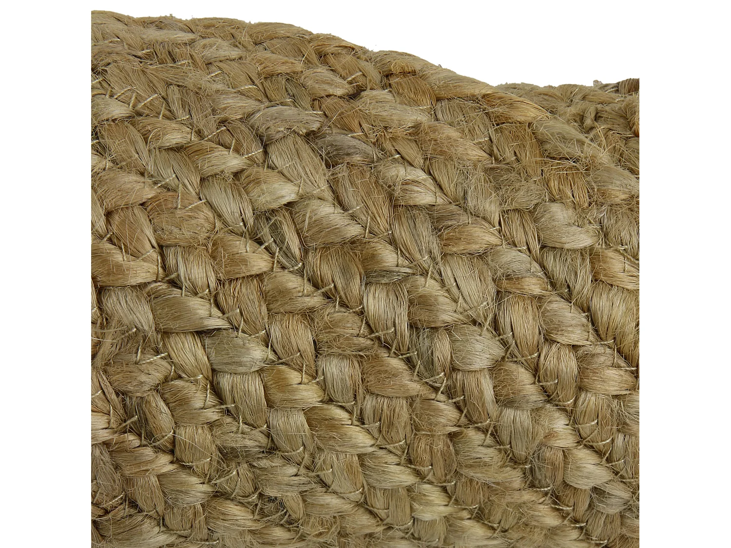 Tapis Rond Jute 120cm Beige