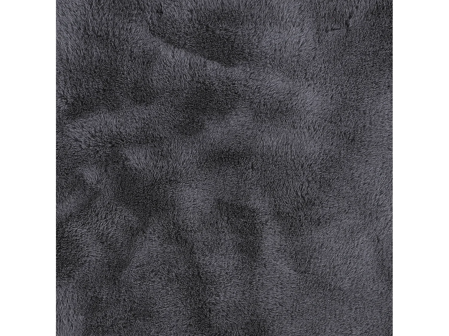 Dywan imitujący futro o gęstym włosiu szary 60x90cm "Kazan" - Praktyczna i użyteczna dekoracja