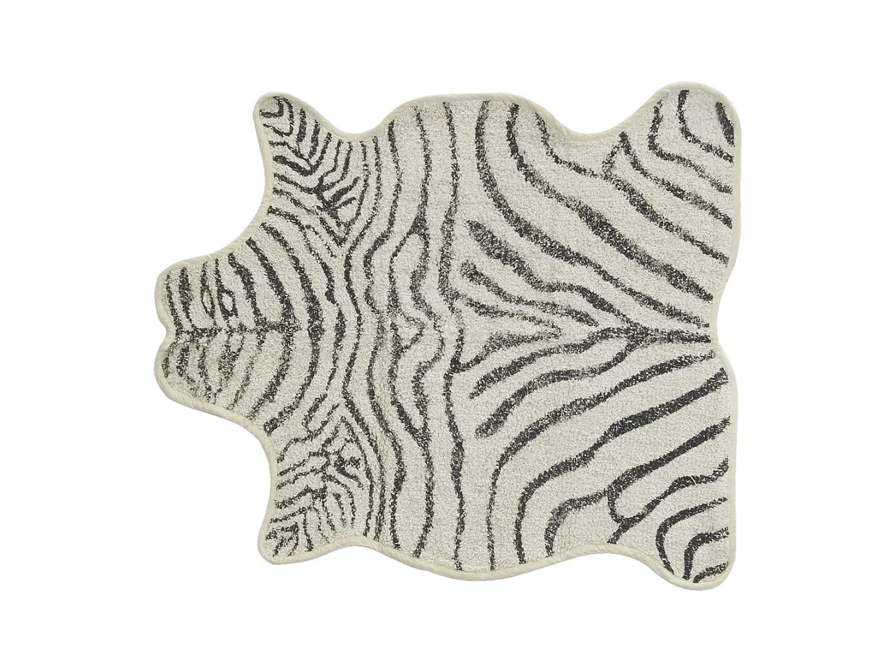 Tapis en coton Zèbre