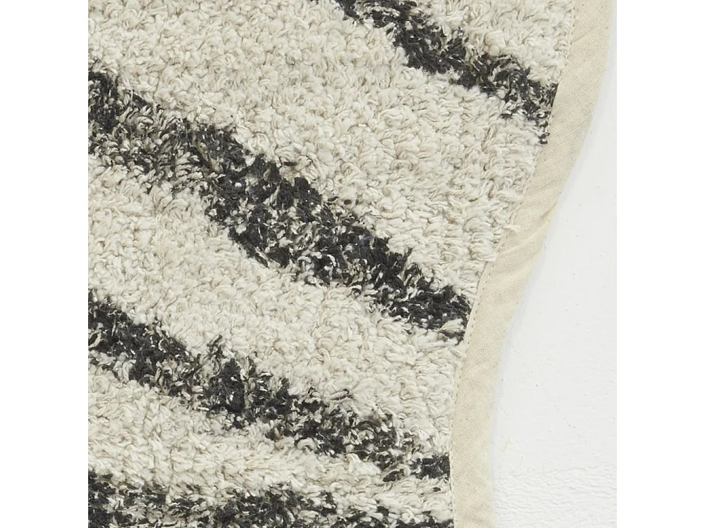 Tapis en coton Zèbre