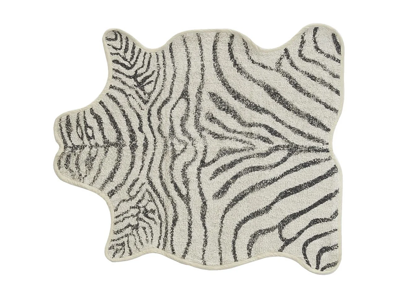 Tapis en coton Zèbre