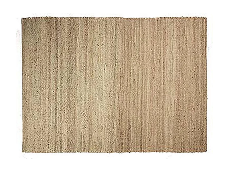 Tapis en jute naturelle Uni Jarod 200 x 140 cm