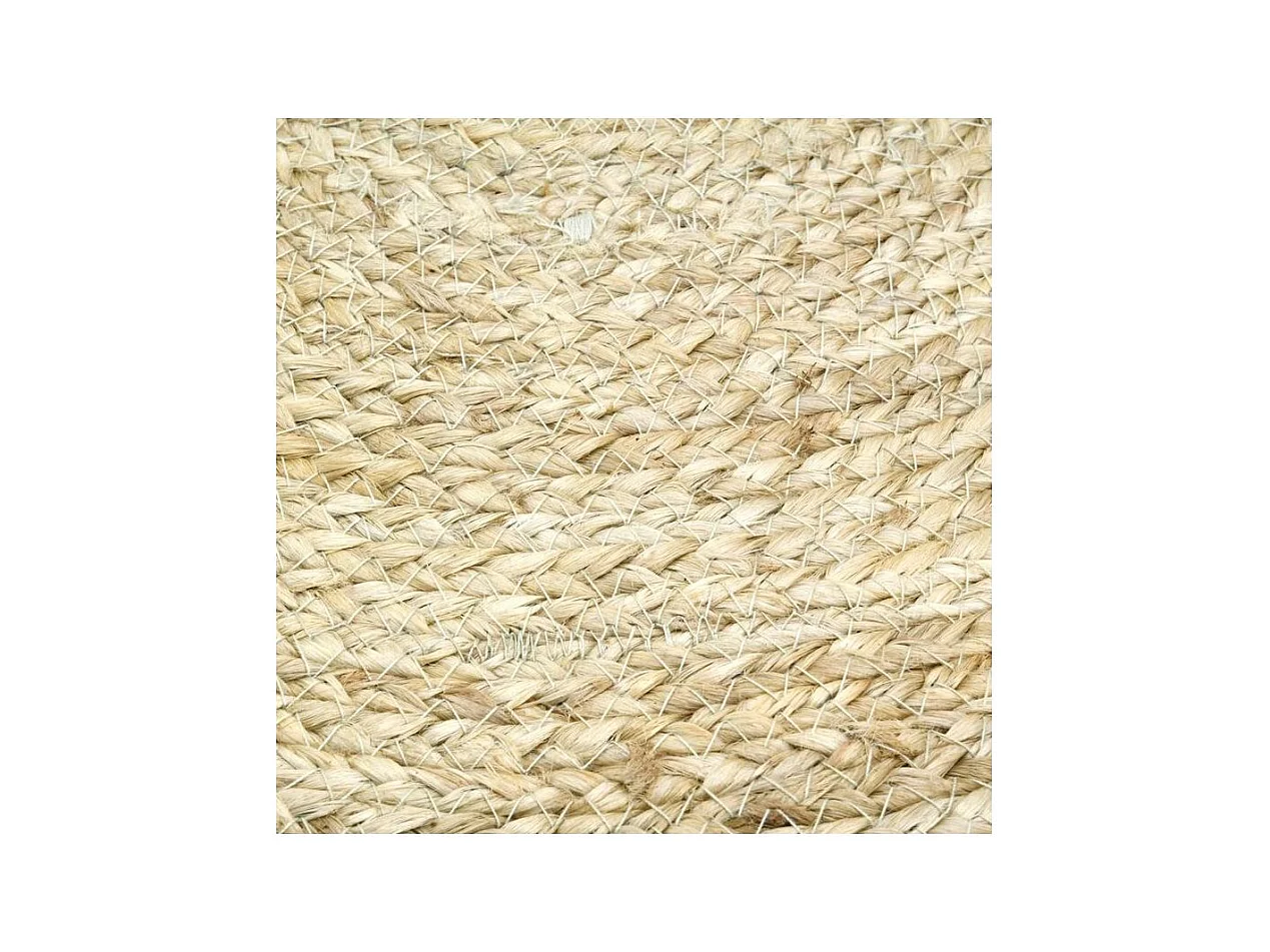 Tapis rond en jute naturel tressé Ø 150 cm