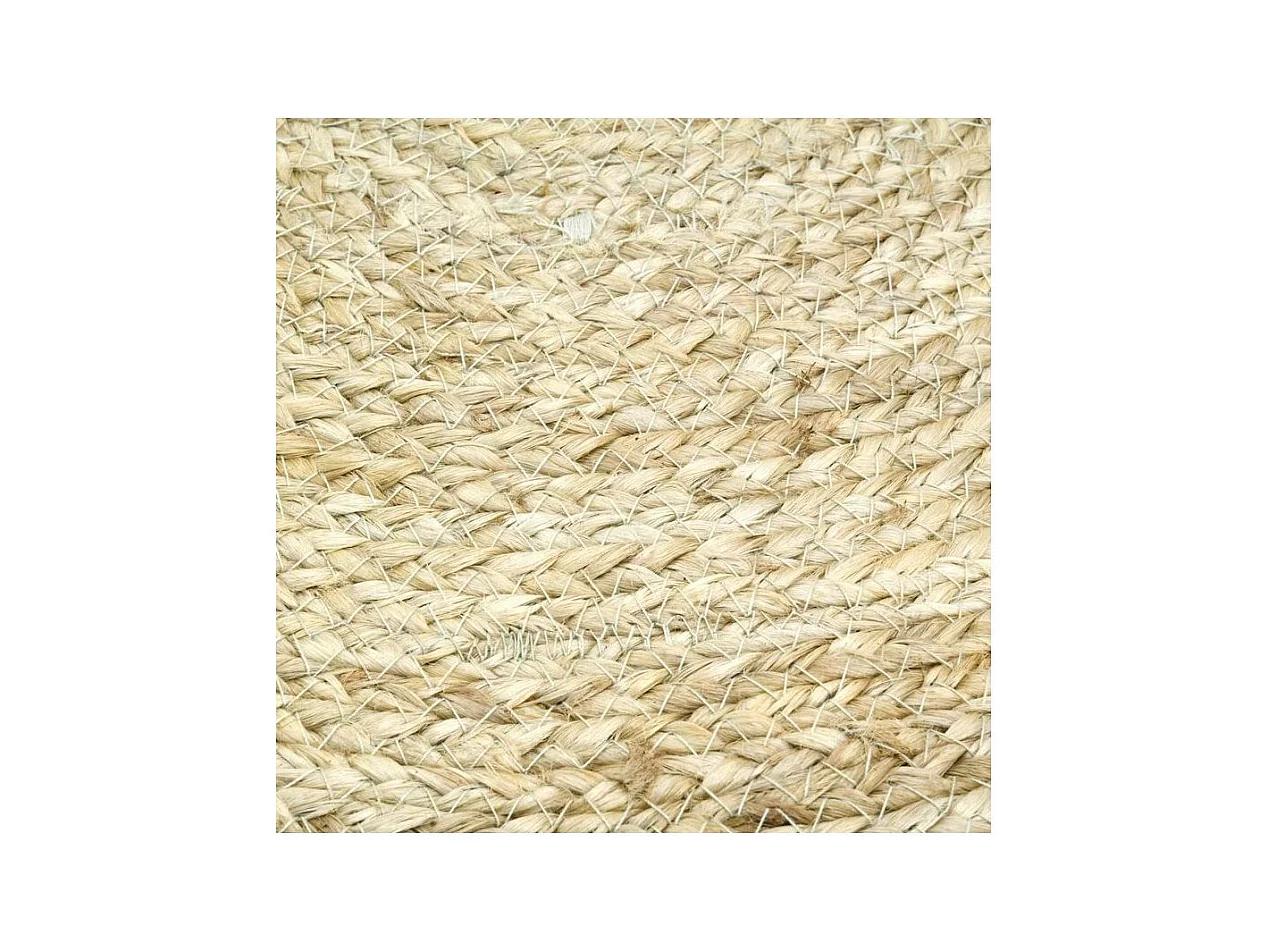 Tapis rond en jute naturel tressé Ø 150 cm