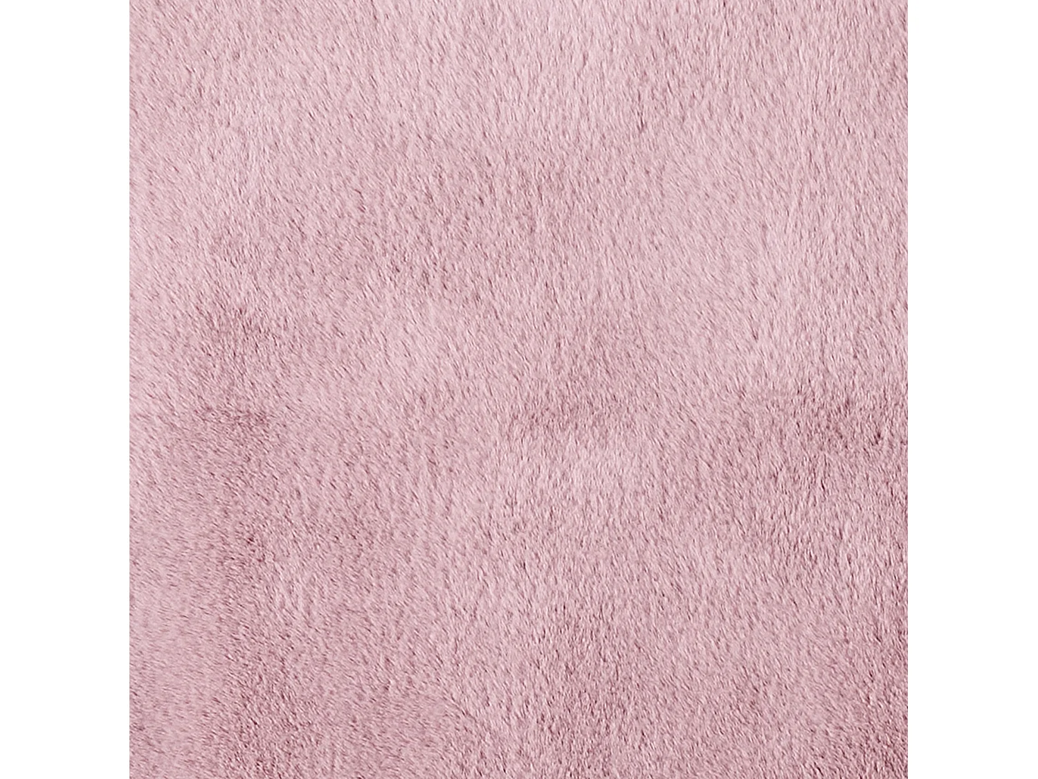 Tapis Imitation Fourrure Fin Rose 110x60cm Rose