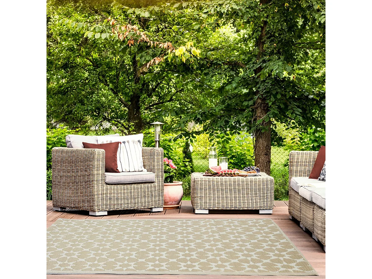 Tapis Interieur Exterieur Patio Beige 120x180 Beige
