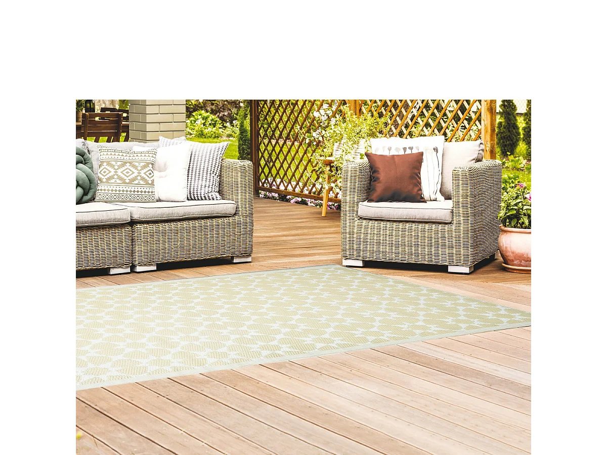 Tapis Interieur Exterieur Patio Beige 120x180 Beige