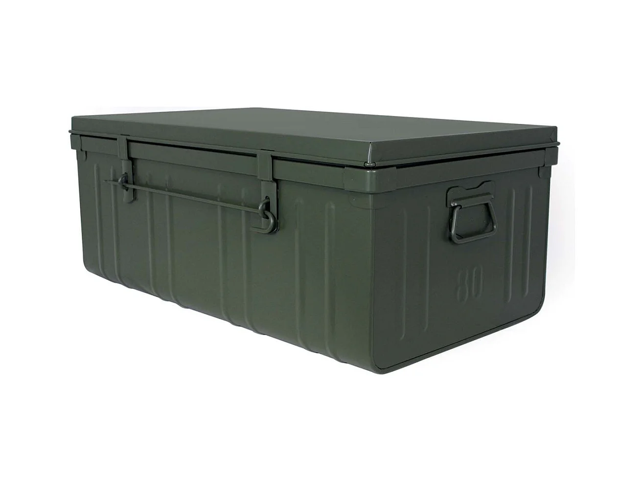 Malle habitat en acier 95 litres