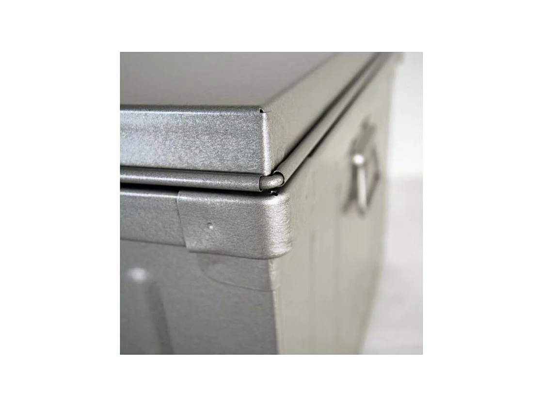 Malle habitat en acier 95 litres