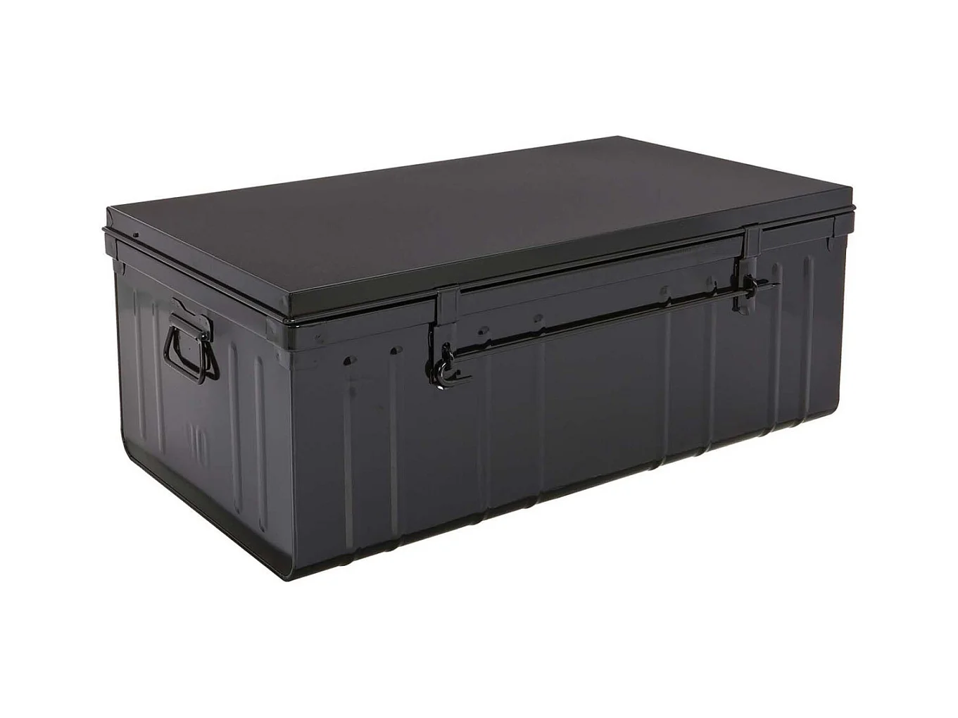 Malle habitat en acier 95 litres