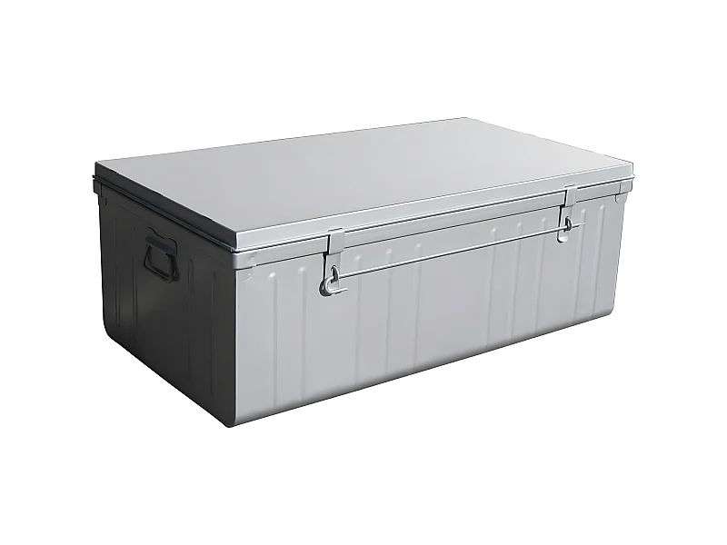 Malle habitat en acier 130 litres